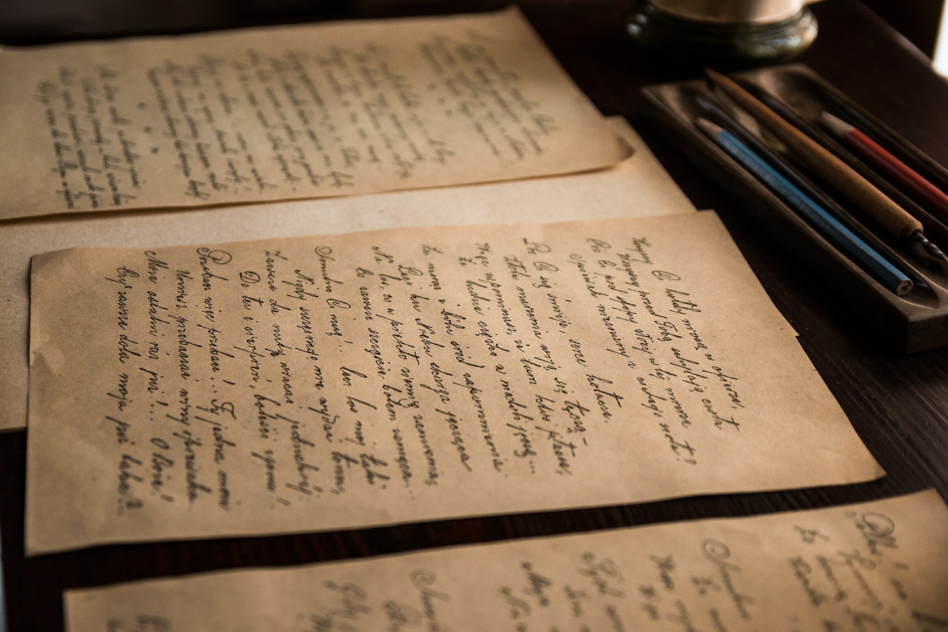 Bond handwritten notes